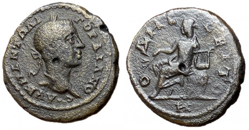 Gordian III, 238 - 244 AD
AE20, Moesia Inferior, Odessos Mint, 4.57 grams
Obve...