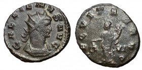 Gallienus, 253 - 268 AD, AE Antoninianus, Aequitas