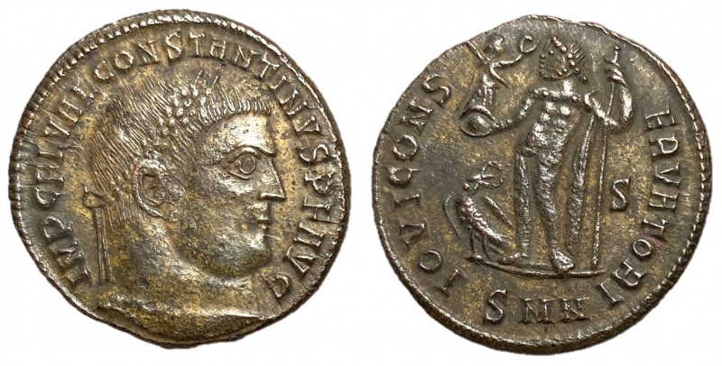 Constantine I, The Great, 307 - 337 AD
AE Follis, Nicomedia Mint, 21mm, 3.33 gr...