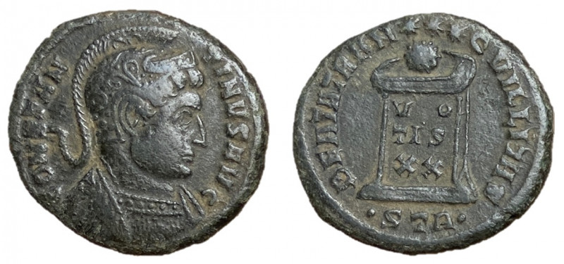 Constantine I, The Great, 307 - 337 AD
AE Follis, Treveri Mint, 19mm, 2.92 gram...