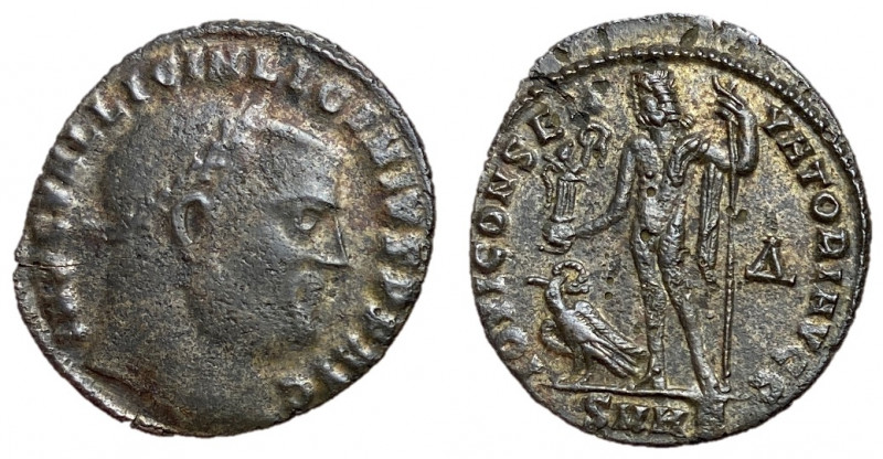 Licinius I, 308 - 324 AD
AE Follis, Heraclea Mint, 23mm, 2.75 grams
Obverse: I...