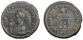 Constantine II, as Caesar, 316 - 337 AD, Follis of Treveri