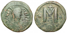 Anastasius I, 491 - 518 AD, Follis of Constantinople, 33mm