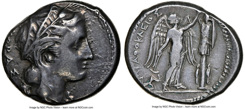 SICILY. Syracuse. Agathocles (317-289 BC). AR tetradrachm (25mm, 17.01 gm, 12h)....