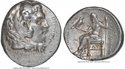 MACEDONIAN KINGDOM. Alexander III the Great (336-323 BC). AR tetradrachm (29mm, 17.14gm, 8h). NGC VF 4/5 - 4/5. Posthumous issue of Babylon, ca. 323-3...