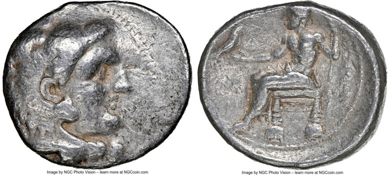 MACEDONIAN KINGDOM. Alexander III the Great (336-323 BC). AR tetradrachm (27mm, ...