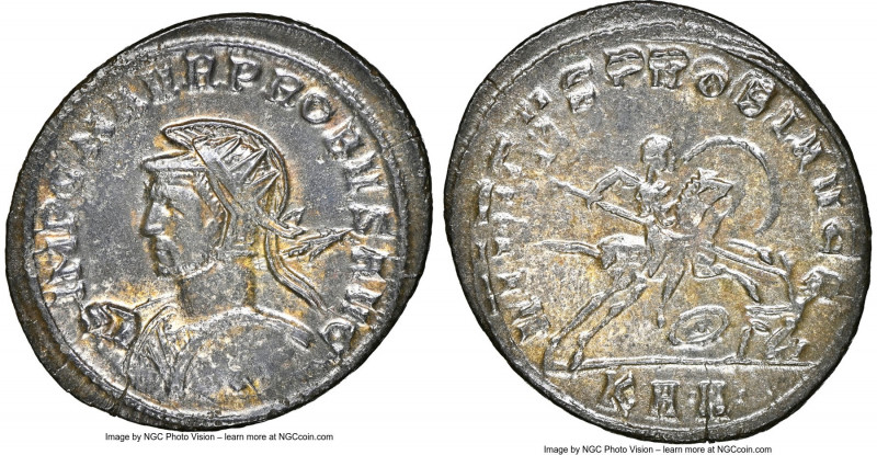 Probus (AD 276-282). BI antoninianus (24mm, 3.55 gm, 11h). NGC AU 4/5 - 3/5, die...