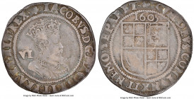 James I 6 Pence 1605 VF Details (Reverse Scratched) NGC, Tower mint, Rose mm, KM25, S-2658. 2.70gm. 

HID09801242017

© 2022 Heritage Auctions | A...