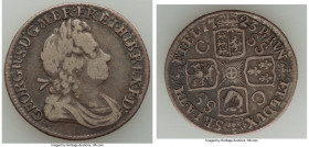 George I "South Sea Company" Shilling 1723-SSC Fine, KM539.3, S-3647, ESC-1176. First bust. 27mm. 5.84gm. An ever-collectible issue struck from silver...