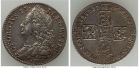 George II 6 Pence 1746-LIMA XF (Cleaned), KM582.3, S-3710A. 20mm. 3.02gm. Ex. David Sellwood Collection (Baldwin's Auction 96, September 2015, Lot 354...