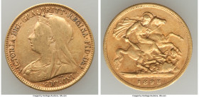 Victoria gold 1/2 Sovereign 1898 VF (Cleaned), KM784, S-3878. 19mm. 3.93gm. 

HID09801242017

© 2022 Heritage Auctions | All Rights Reserved