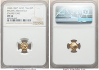 British India. Madras Presidency gold Pagoda ND (1740-1807) MS62 NGC, Fort St. George mint, KM303. Star Reverse.

HID09801242017

© 2022 Heritage ...