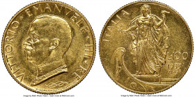 Vittorio Emanuele III gold 100 Lire 1933-R MS62 NGC, Rome mint, KM72. Year XI. AGW 0.2546 oz.

HID09801242017

© 2022 Heritage Auctions | All Righ...