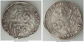 West Friesland. Provincial Lion Daalder 1670 XF (Lightly Cleaned), KM14.3. 42mm. 26.95gm. Gently cleaned and exhibiting an appealing silver and graphi...