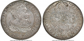 Sigismund III 6 Groschen 1596 MS65 NGC, Marienburg mint, Gum-1151, Kop-1240. 4.55gm. 

HID09801242017

© 2022 Heritage Auctions | All Rights Reser...