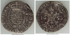 Flanders. Philip IV 1/4 Patagon 1653 Fine (Scratched, Cleaned), KM37 (dated unlisted). 33mm. 6.47gm. 

HID09801242017

© 2022 Heritage Auctions | ...