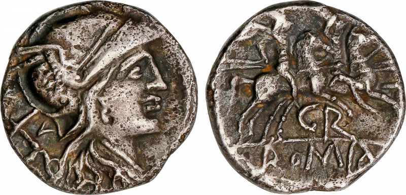 Sempronia
Denario. 199-170 a.C. SEMPRONIA. Ti. Sempronius Gracchus. Anv.: Cabez...