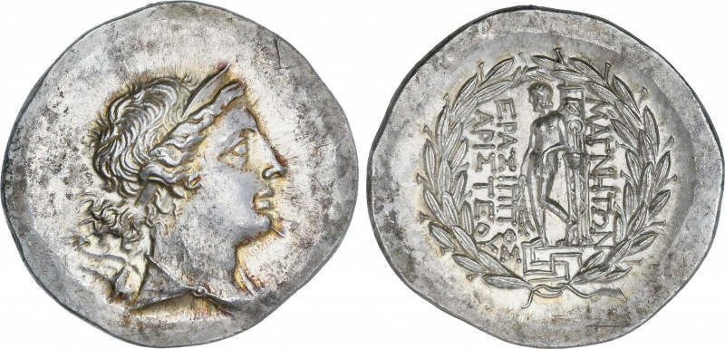 Tetradracma. 190-133 a.C. MAGNESIA. JONIA. MAGNÍFICA PIEZA, MUY BELLA. Procedent...