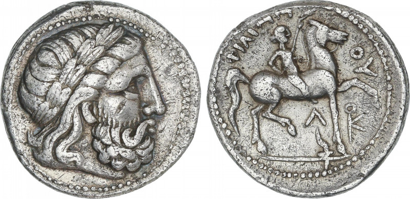 Tetradracma. Siglo III-II a.C. IMITACIONES DE FILIPO II DE MACEDONIA. EUROPA CEN...