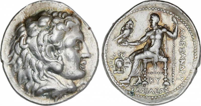 Tetradracma. 336-323 a.C. ALEJANDRO III. BABILONIA. MACEDONIA. Procedente de la ...