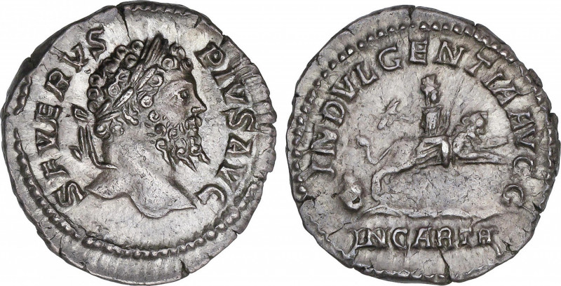 Empire
Denario. Acuñada el 202-210 d.C. SEPTIMIO SEVERO. Anv.: SEVERVS PIVS AVG...