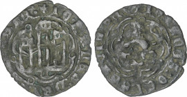 Kingdom of Castilla and Leon
Blanca. JUAN II. CÓRDOBA. ESCASA. Anv.: Con C bajo el castillo. 1,7 grs. Ve. FAB-625. MBC.