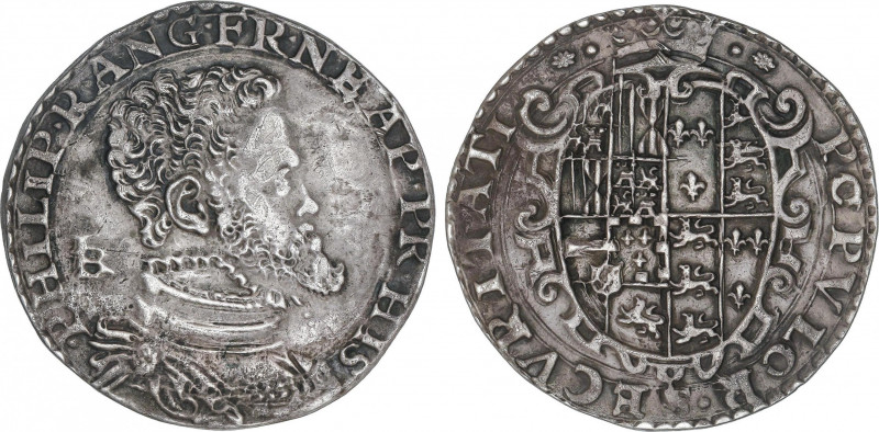 Philip II
1/2 Ducado. S/F. NÁPOLES. Anv.: IBR, detrás del busto. 13,19 grs. AR....