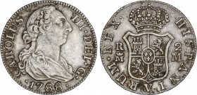 Charles III
2 Reales. 1788. MADRID. M. 5,99 grs. (Leves concreciones). AC-640. MBC+.