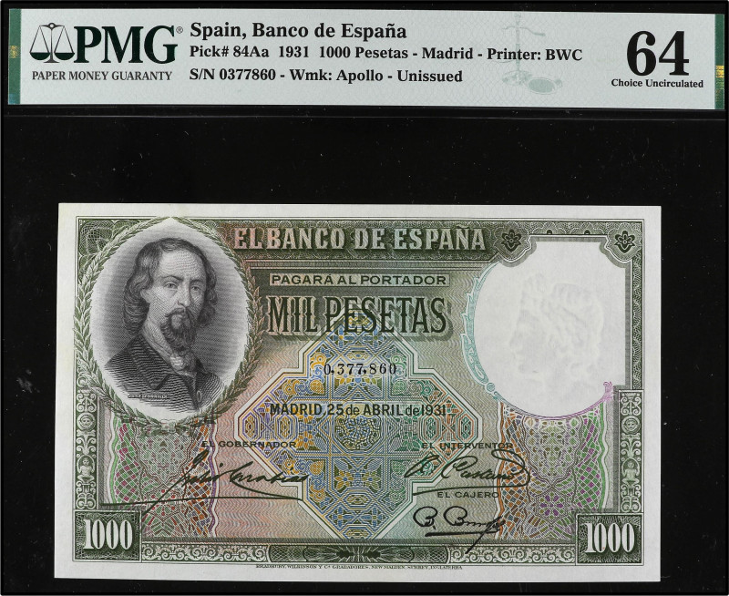 Civil War
1.000 Pesetas. 25 Abril 1931. Zorrilla. Precintado y garantizado por ...