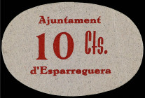Catalonia
10 Cèntims. Aj. d´ ESPARRAGUERA. MUY ESCASO. AT-938a. EBC.