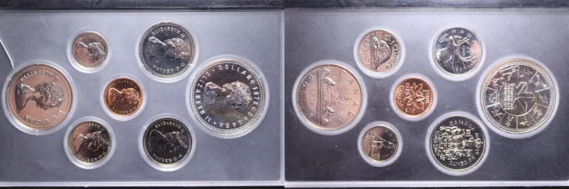 CANADA SERIE 1978 CON AG. PROOF (SENZA COFANETTO)