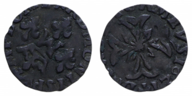 FRANCE DOMBES MARIA DE MONTPELLIER LIARD CU. 0,54 GR. BB