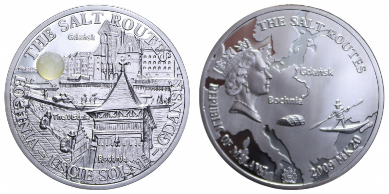 MALAWI 20 KWACHA 2009 AG. 31,56 GR. PROOF