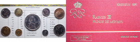 MONACO RANIERI III SERIE 1976 CON AG. IN CONFEZIONE FDC