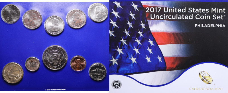 USA SERIE SET 2017 PHILADELPHIA IN BLISTER FDC