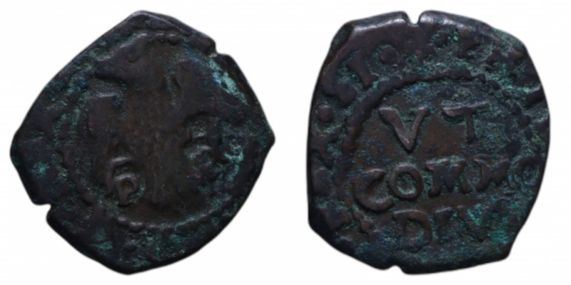 MESSINA FILIPPO II (1556-1598) GRANO MIR. 338 CU. 3,42 GR. qBB