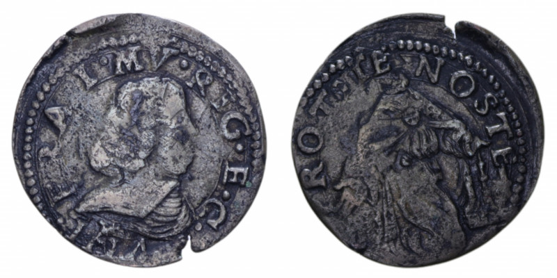 MODENA FRANCESCO I D'ESTE (1629-1658) GIORGINO MIR. 797 MI. 2,67 GR. qBB