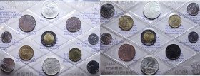 SERIE IN LIRE 1989 CON AG. FDC (IN ASTUCCIO)