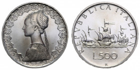 500 LIRE 1999 CARAVELLE AG. 11 GR. FDC