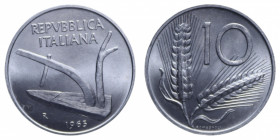 10 LIRE 1965 SPIGHE NC IT. 1,62 GR. FDC
