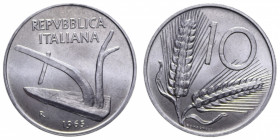 10 LIRE 1965 SPIGHE NC IT. 1,60 GR. FDC