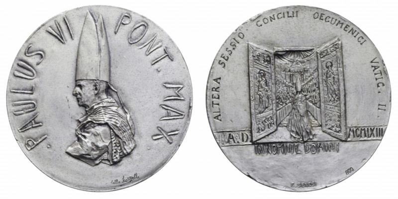 VATICANO PAOLO VI (1963-1978) MEDAGLIA 1963 CONCILIO ECUMENICO VATICANO II AG. 3...