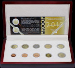 GREECE: Coin set (2013) of 10 coins composed of 1, 2, 5, 10, 20 & 50 Cent and 1 & 2 Euro (similar to the circulation ones) & the 2 Greek commemorative...