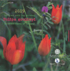 GREECE: 5 Euro (2019) in alloy of copper, zinc and nickel commemorating the Endemic Flora Of Greece - Tulipa Goulimyi. Inside official blister issued ...