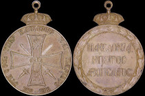 GREECE: Medal of the Greek-Turkish War 1912-13. Without suspension & ribbon. Engraved by G Iakovides. (Stratoudakis 109.02). Extremely Fine.