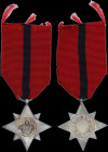 GREECE: Medal of "Self-Sacrifice" (1946). It was awarded to officers, non-commitioned officers and men of the Royal Gendarmery who executed their duty...
