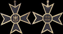 ROMANIA: Commemorative Cross for World War II, 1941-1945. The medal was established in 1994 by the post-Communist Romanian government to honour those ...