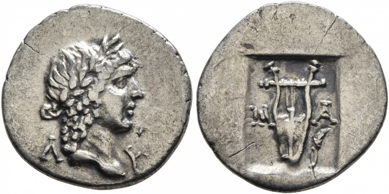 LYCIAN LEAGUE. Late 1st century BC-early 1st century AD. Hemidrachm (Silver, 15 ...