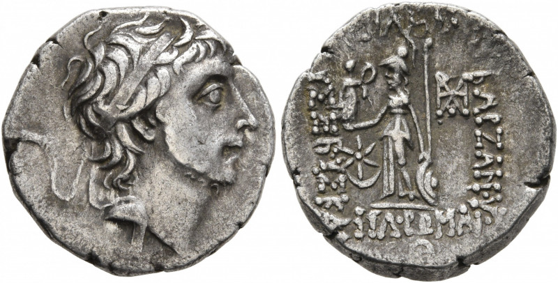 KINGS OF CAPPADOCIA. Ariobarzanes III Eusebes Philoromaios, 52-42 BC. Drachm (Si...