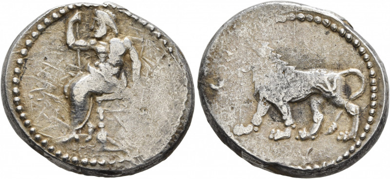 SELEUKID KINGS OF SYRIA. Seleukos I Nikator, 312-281 BC. Stater (Silver, 25 mm, ...